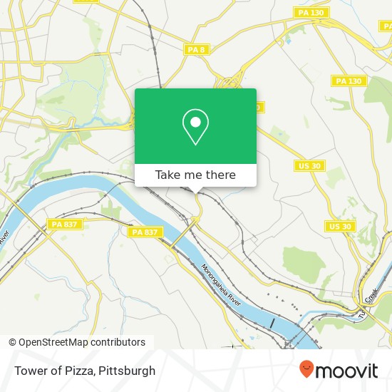 Mapa de Tower of Pizza