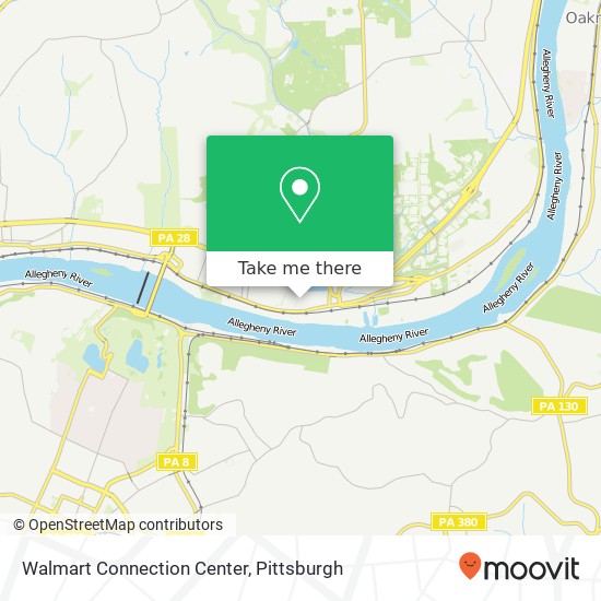 Walmart Connection Center map
