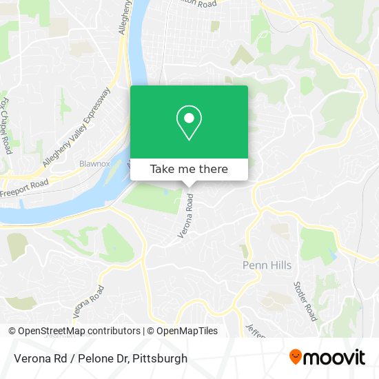 Verona Rd / Pelone Dr map