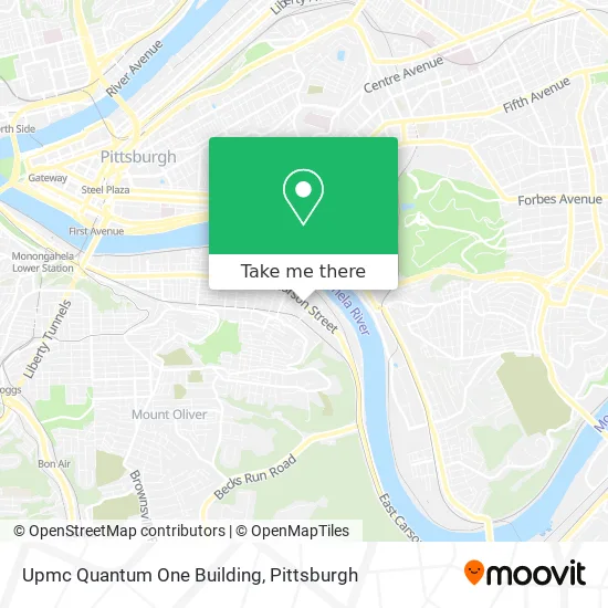 Upmc Quantum One Building map