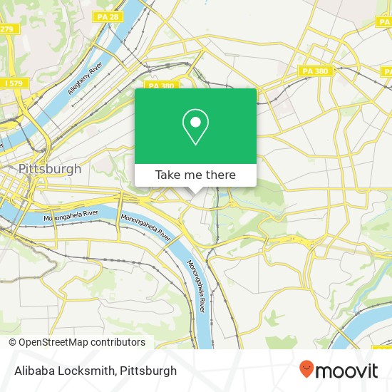 Alibaba Locksmith map