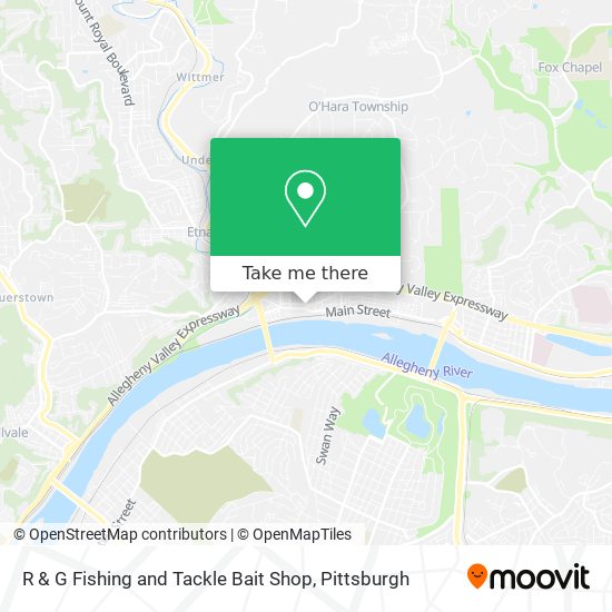 How to get to R & G Fishing and Tackle Bait Shop in Sharpsburg by Bus?