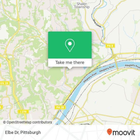 Mapa de Elbe Dr