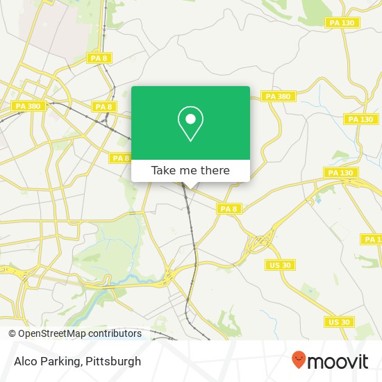 Alco Parking map