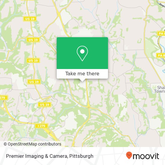 Premier Imaging & Camera map