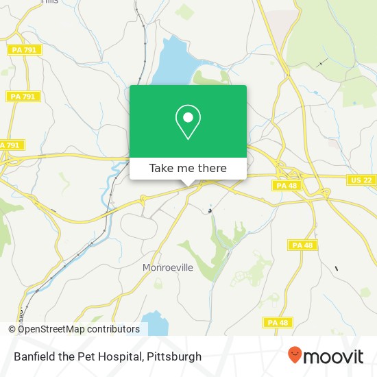 Banfield the Pet Hospital map