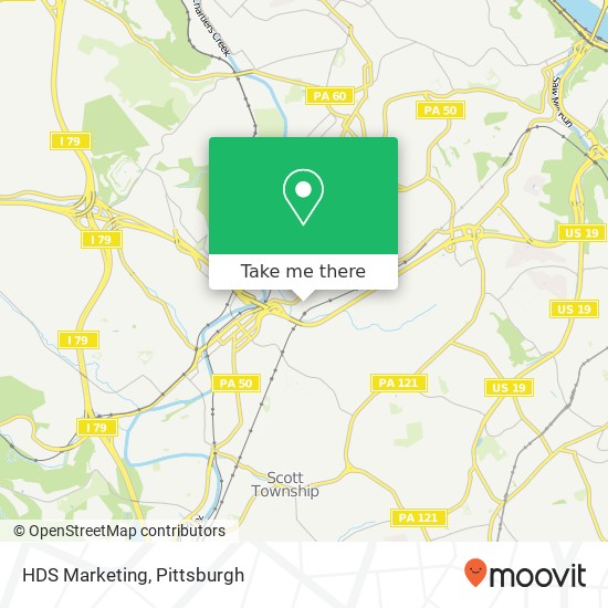 HDS Marketing map