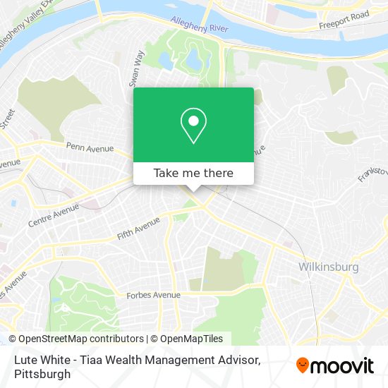 Mapa de Lute White - Tiaa Wealth Management Advisor