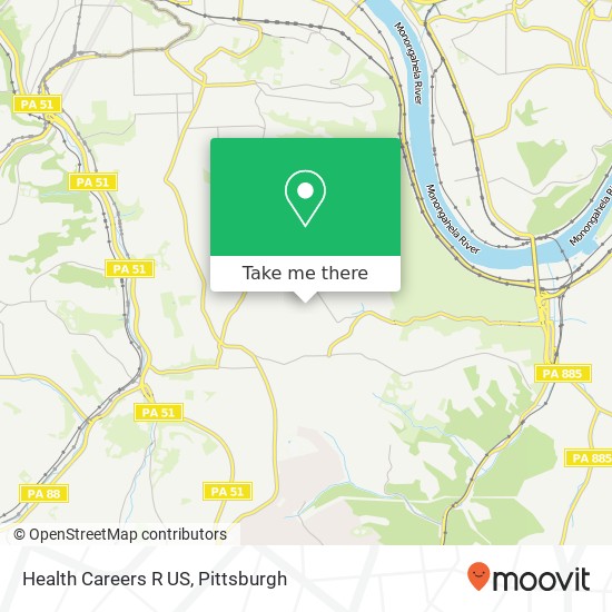 Mapa de Health Careers R US