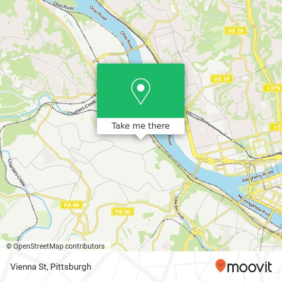 Mapa de Vienna St