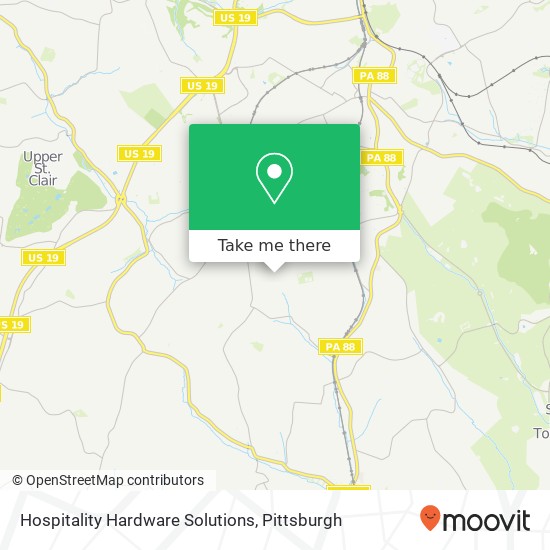 Hospitality Hardware Solutions map