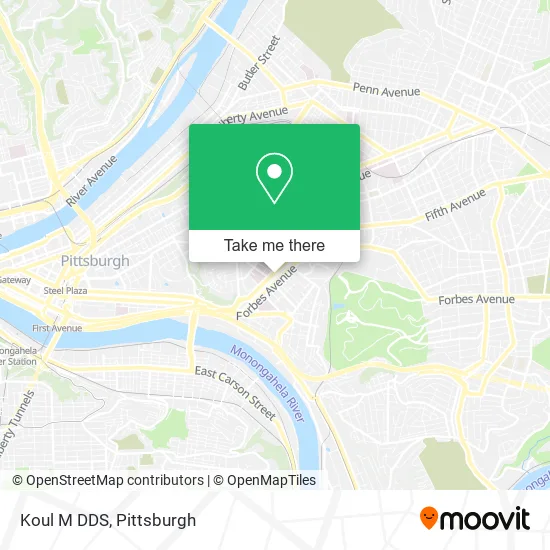 Koul M DDS map