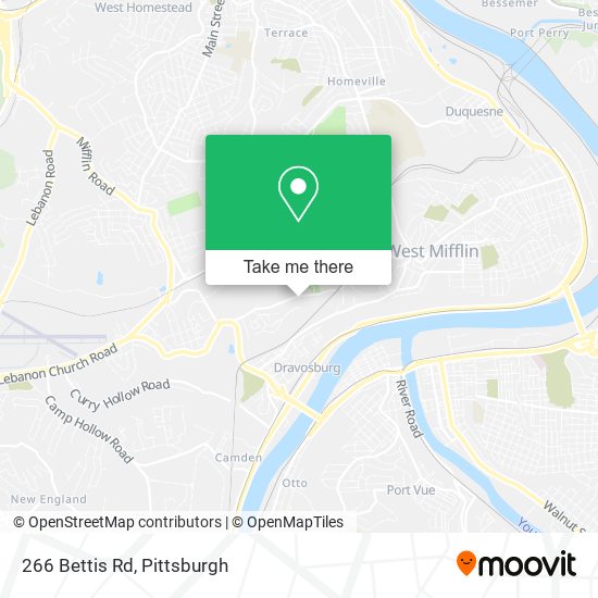 Mapa de 266 Bettis Rd