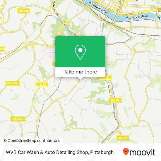 WVB Car Wash & Auto Detailing Shop map