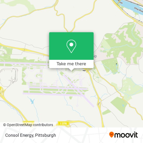 Consol Energy map