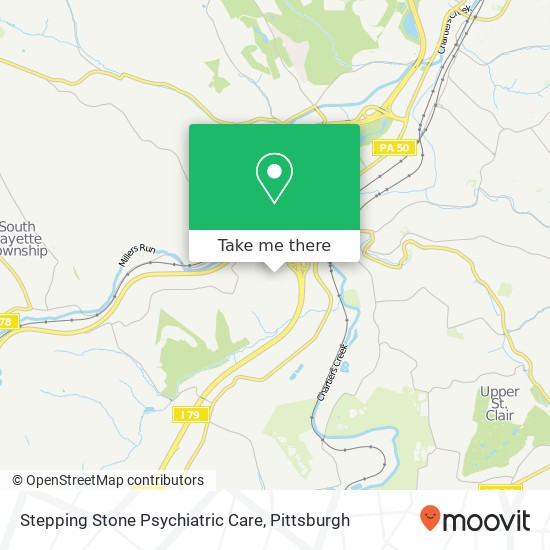 Stepping Stone Psychiatric Care map
