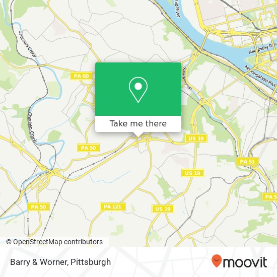 Barry & Worner map