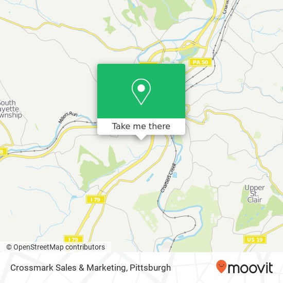 Mapa de Crossmark Sales & Marketing