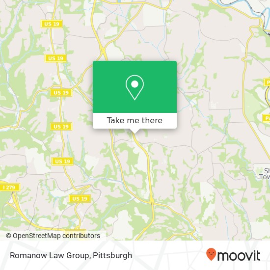 Mapa de Romanow Law Group