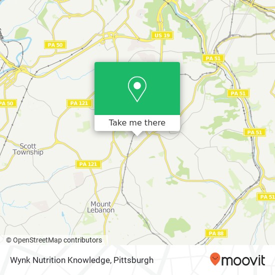 Mapa de Wynk Nutrition Knowledge