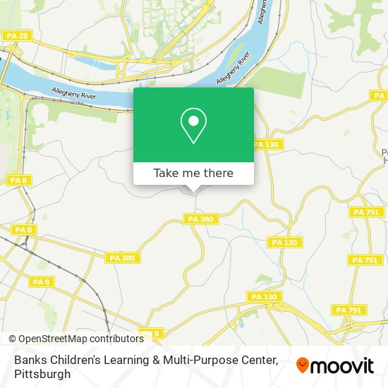 Mapa de Banks Children's Learning & Multi-Purpose Center