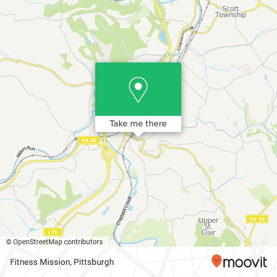 Fitness Mission map