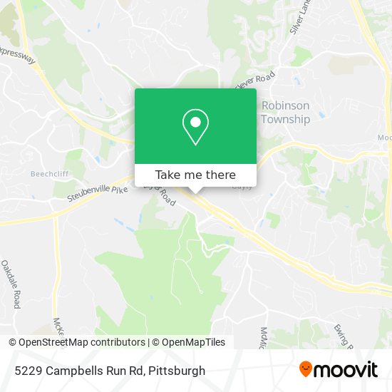 5229 Campbells Run Rd map