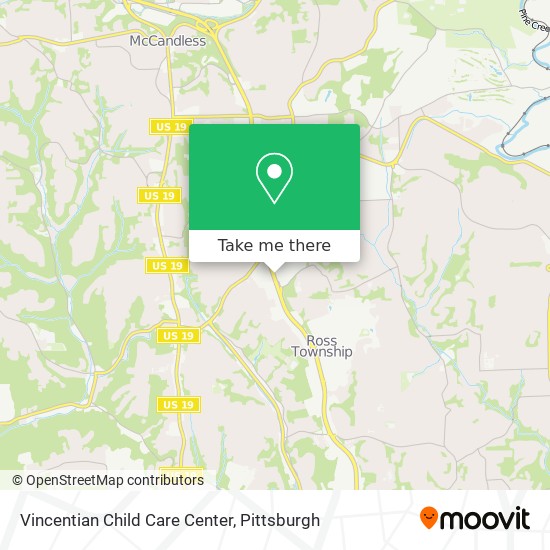 Vincentian Child Care Center map