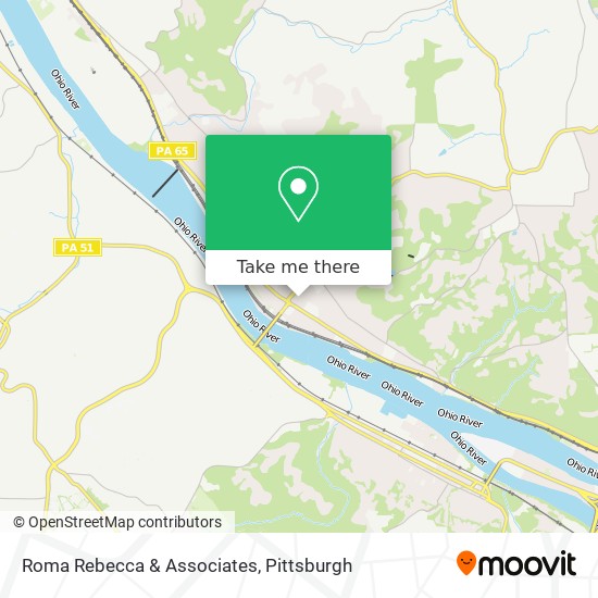 Roma Rebecca & Associates map