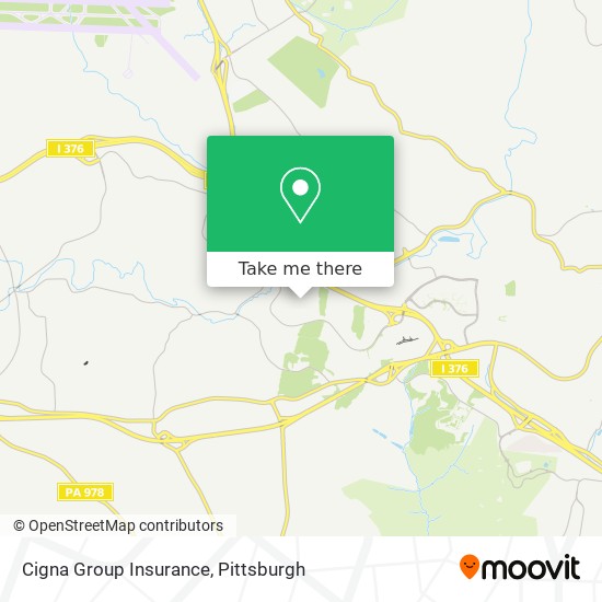 Cigna Group Insurance map