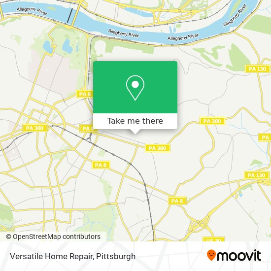 Mapa de Versatile Home Repair