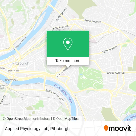 Applied Physiology Lab map
