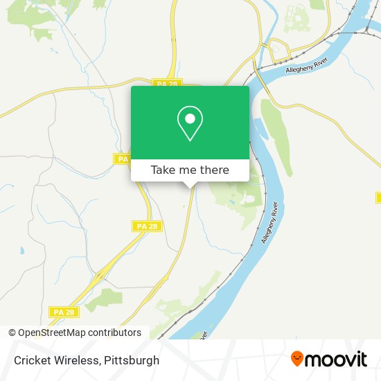 Cricket Wireless map