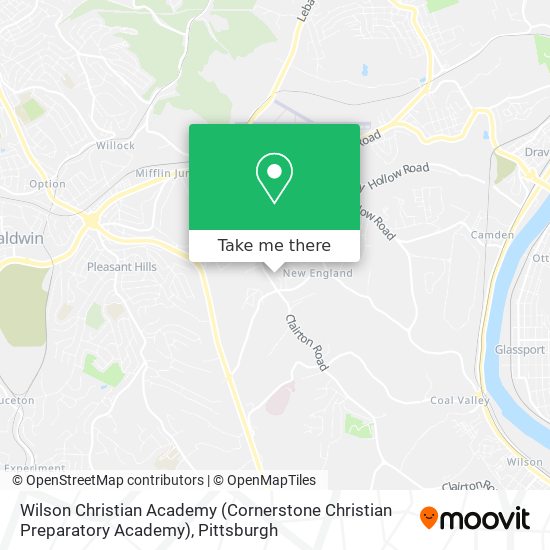 Wilson Christian Academy (Cornerstone Christian Preparatory Academy) map