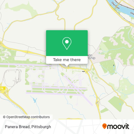 Panera Bread map
