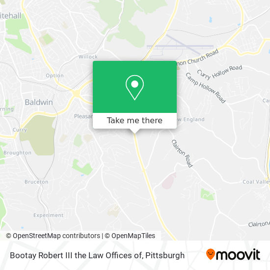 Mapa de Bootay Robert III the Law Offices of