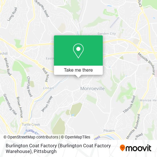 Burlington Coat Factory map