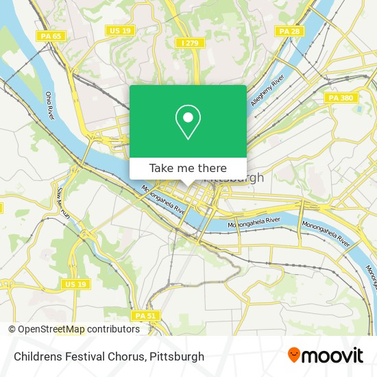 Mapa de Childrens Festival Chorus