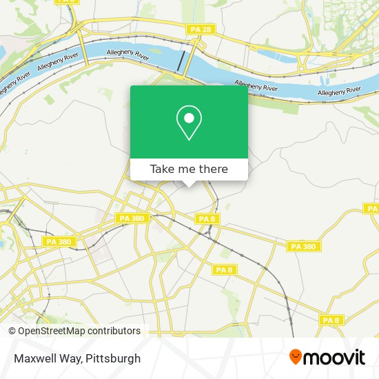 Mapa de Maxwell Way