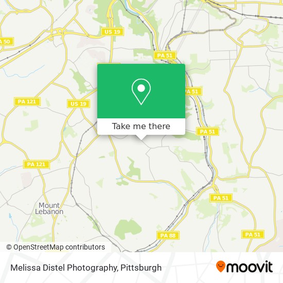 Melissa Distel Photography map