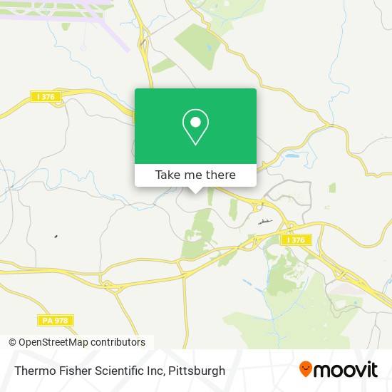 Thermo Fisher Scientific Inc map