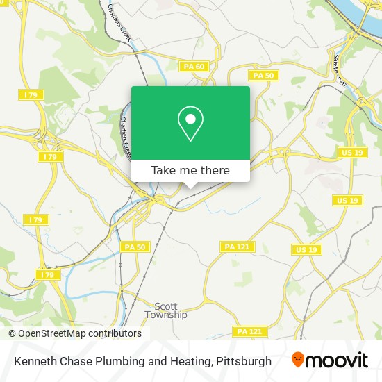 Mapa de Kenneth Chase Plumbing and Heating