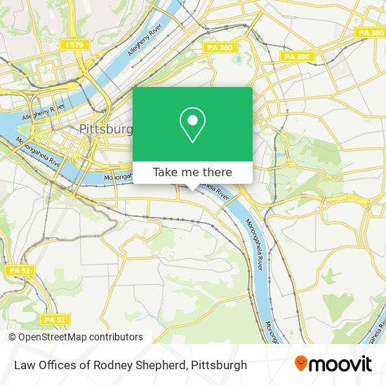 Law Offices of Rodney Shepherd map