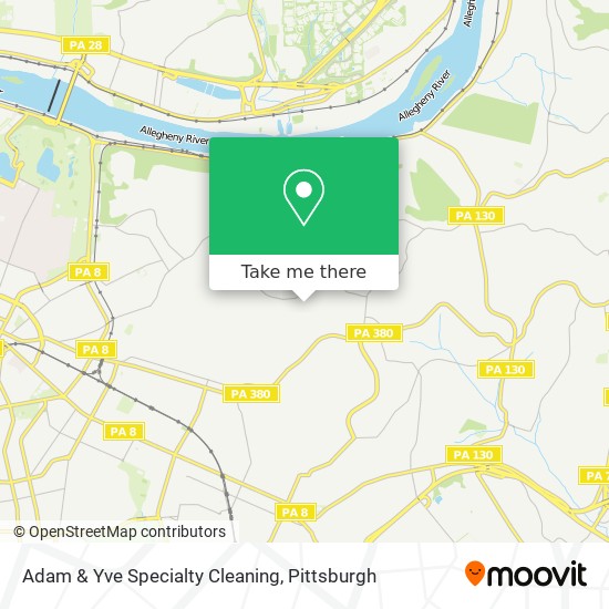 Mapa de Adam & Yve Specialty Cleaning