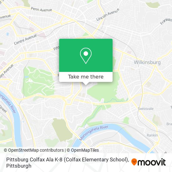 Mapa de Pittsburg Colfax Ala K-8 (Colfax Elementary School)