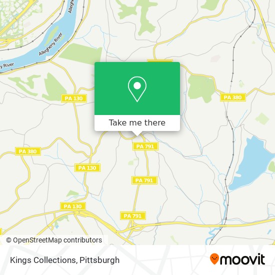 Kings Collections map