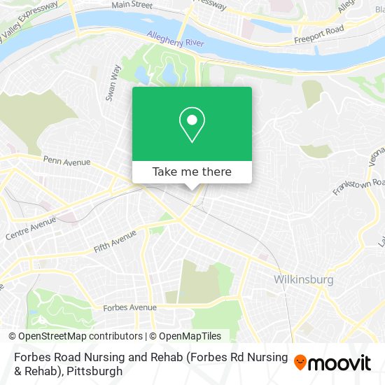 Forbes Road Nursing and Rehab (Forbes Rd Nursing & Rehab) map