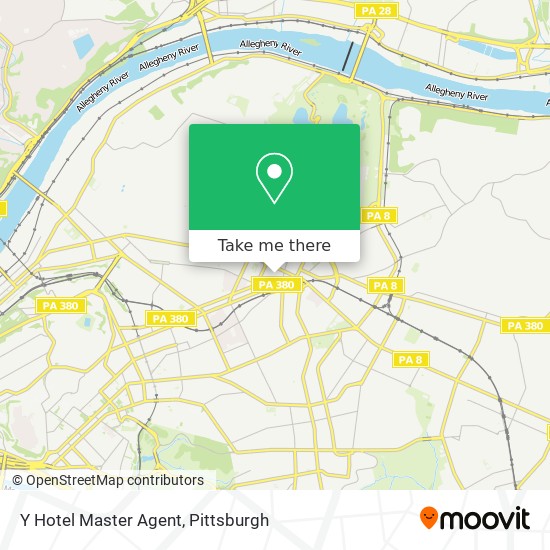 Mapa de Y Hotel Master Agent