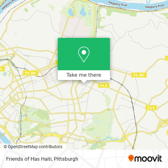 Friends of Has Haiti map