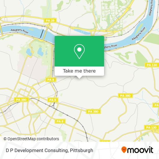 Mapa de D P Development Consulting